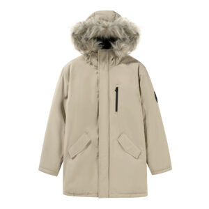 Men's Casual Loose Version Warm Jacket, ChicHooded Long Jacket, Autumn And Winter WarmThick Parka